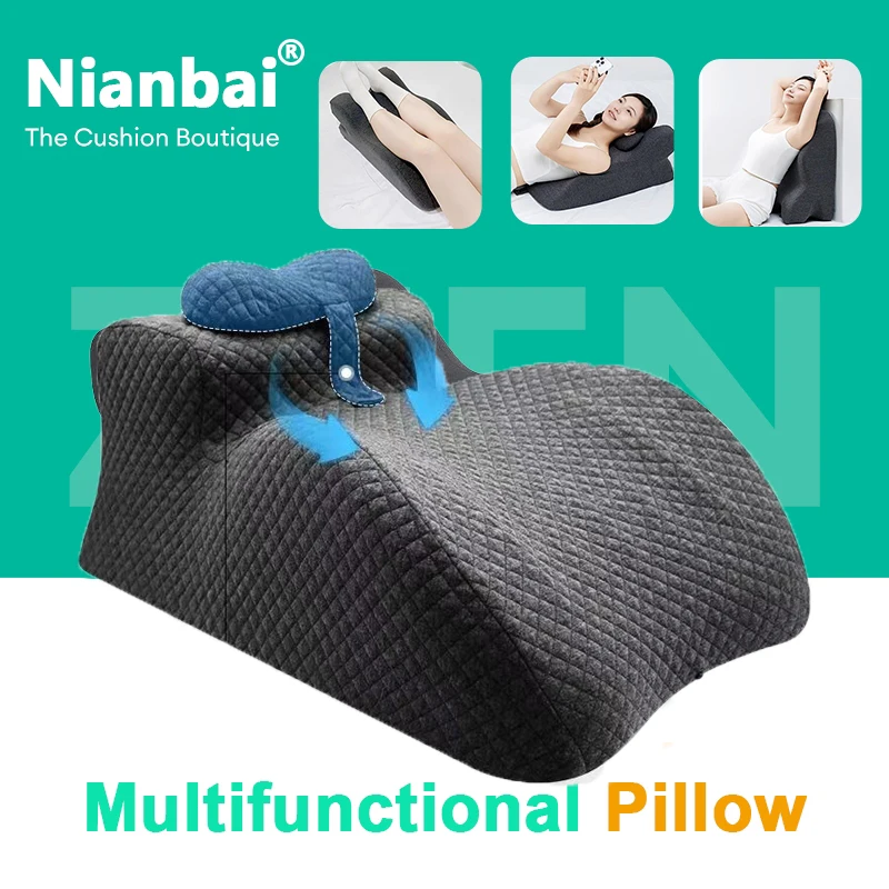 【ship in 24h】Multifunctional Memory Cotton Pillow Ergonomic Design Back Cushion for Reading And Playing Mobile Phone
【ship in 24h】Multifunctional Memory Cotton Pillow Ergonomic Design Back Cushion for Reading And Playing Mobile Phone