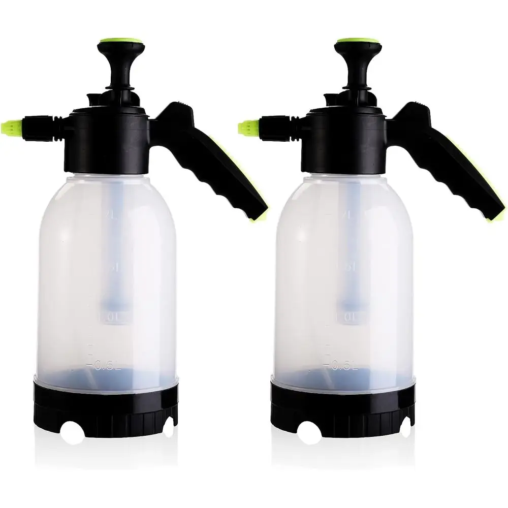 2 Pack 0.5 Gallon Handheld Garden Sprayer Pump, Multi-pose Hand Sprayer for Lawn, Garden, Adjustable Nozzle
2 Pack 0.5 Gallon Handheld Garden Sprayer Pump, Multi-pose Hand Sprayer for Lawn, Garden, Adjustable Nozzle