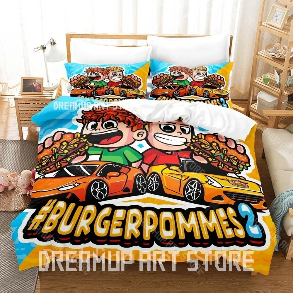 3D Print icrimax Burgerpommes Bedding Set Twin Queen King Full Size Duvet Cover Pillowcase Bed boys girls Adult Home Textiles
3D Print icrimax Burgerpommes Bedding Set Twin Queen King Full Size Duvet Cover Pillowcase Bed boys girls Adult Home Textiles
