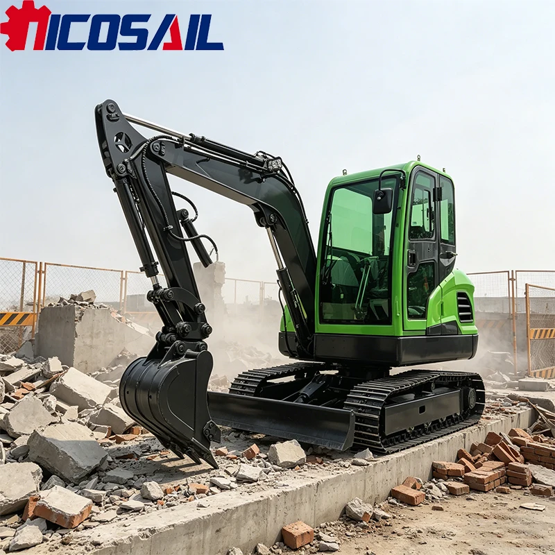 4 Ton Crawler Excavator CE EPA Certified Hydraulic Digger Multi-Attachment Compatible OEM Customization
4 Ton Crawler Excavator CE EPA Certified Hydraulic Digger Multi-Attachment Compatible OEM Customization