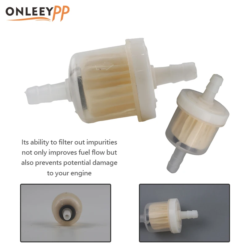 ONLEEYPP Motorcycle Plastic Gas Fuel Filter 6 Universal For ATV Dirt Pit Bike High Quality Oil Filters Motocross Accessories
ONLEEYPP Motorcycle Plastic Gas Fuel Filter 6 Universal For ATV Dirt Pit Bike High Quality Oil Filters Motocross Accessories
