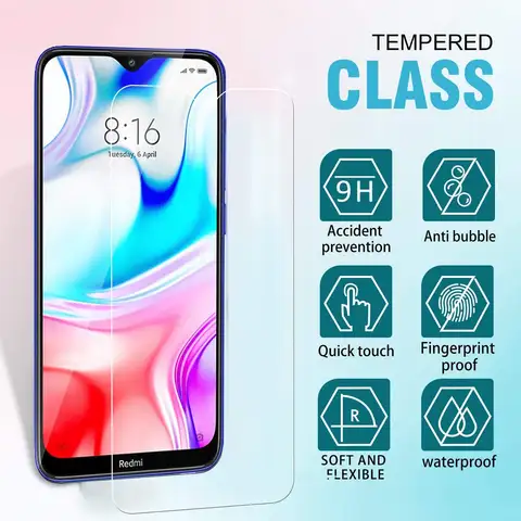 Per Xiaomi A3 vetro protettivo Mi A2 Lite A1 pellicola salvaschermo su Ksiomi My A 1 2 3 2A 3A A2Lite Redmi Note 4 pellicola in vetro temperato