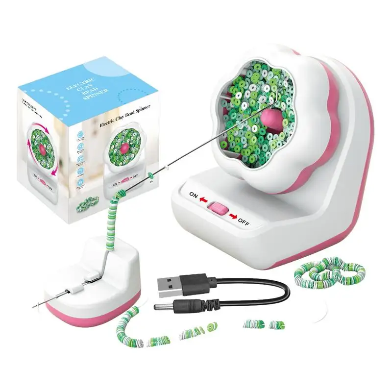 Bead Spinner Automatic Beading Machine Bead Bowl Bracelet Necklace Making Machine with Needles Bead Machine for kids DIY Crafts
Bead Spinner Automatic Beading Machine Bead Bowl Bracelet Necklace Making Machine with Needles Bead Machine for kids DIY Crafts
