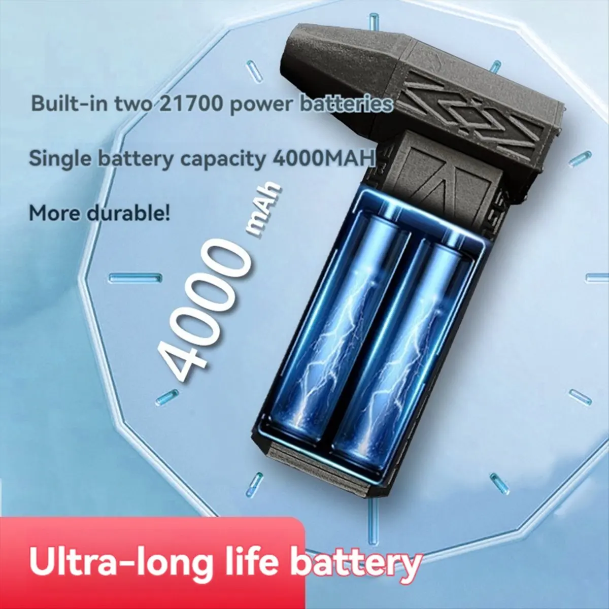 A008 Fan 130,000RPM Mini Fan 3-Speed Adjustable Wind Speed Brushless Motor Handheld Duct Fan Black
A008 Fan 130,000RPM Mini Fan 3-Speed Adjustable Wind Speed Brushless Motor Handheld Duct Fan Black