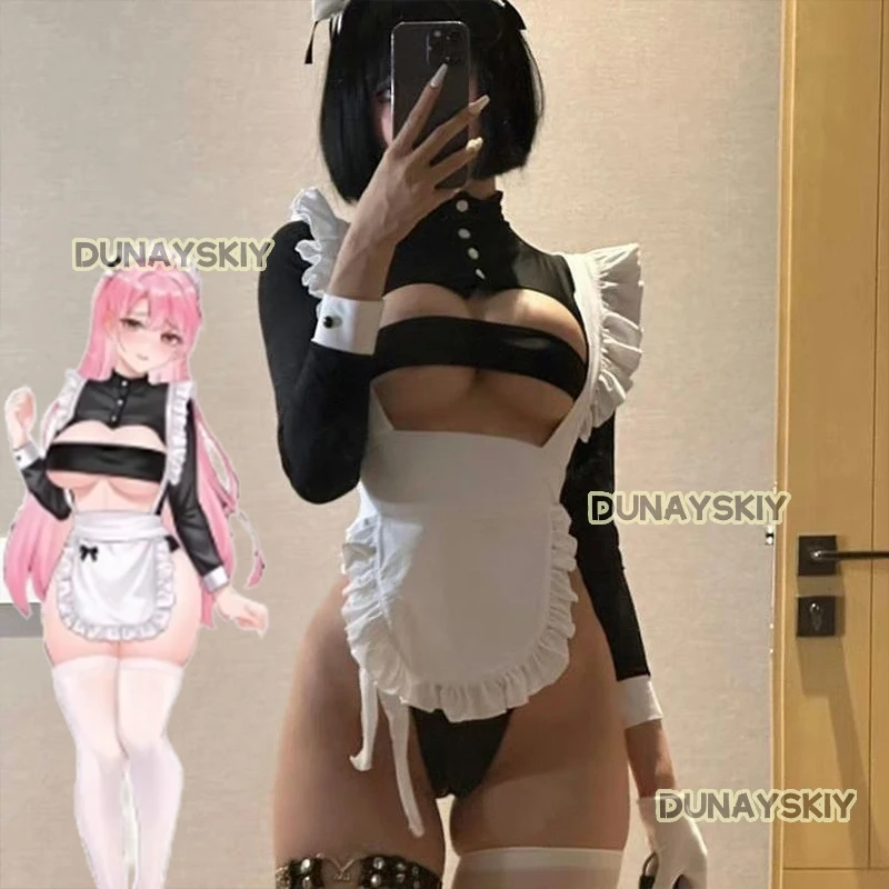 Anime Maid Cosplay Costume Girl Coffee Maid Uniform Clothes Role-playing Women Waiter Sexy Bodysuit Apron Outfits Costumes
Anime Maid Cosplay Costume Girl Coffee Maid Uniform Clothes Role-playing Women Waiter Sexy Bodysuit Apron Outfits Costumes