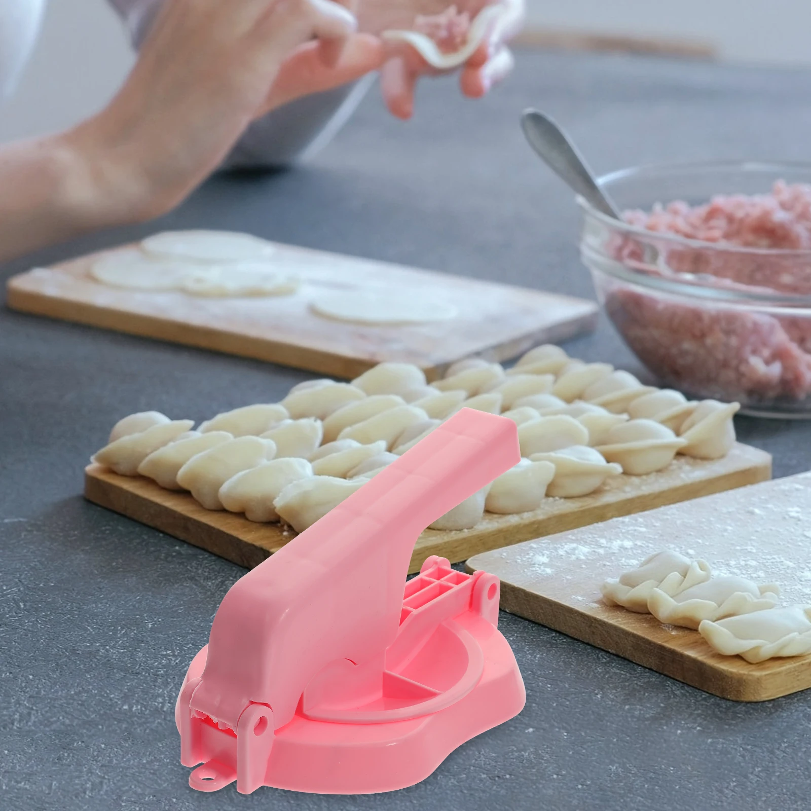 Dumpling Making Tools Dough Mould Wrappers Press Accessories Manual Molds Kitchen Gadgets Easy Clean Multi Functional
Dumpling Making Tools Dough Mould Wrappers Press Accessories Manual Molds Kitchen Gadgets Easy Clean Multi Functional
