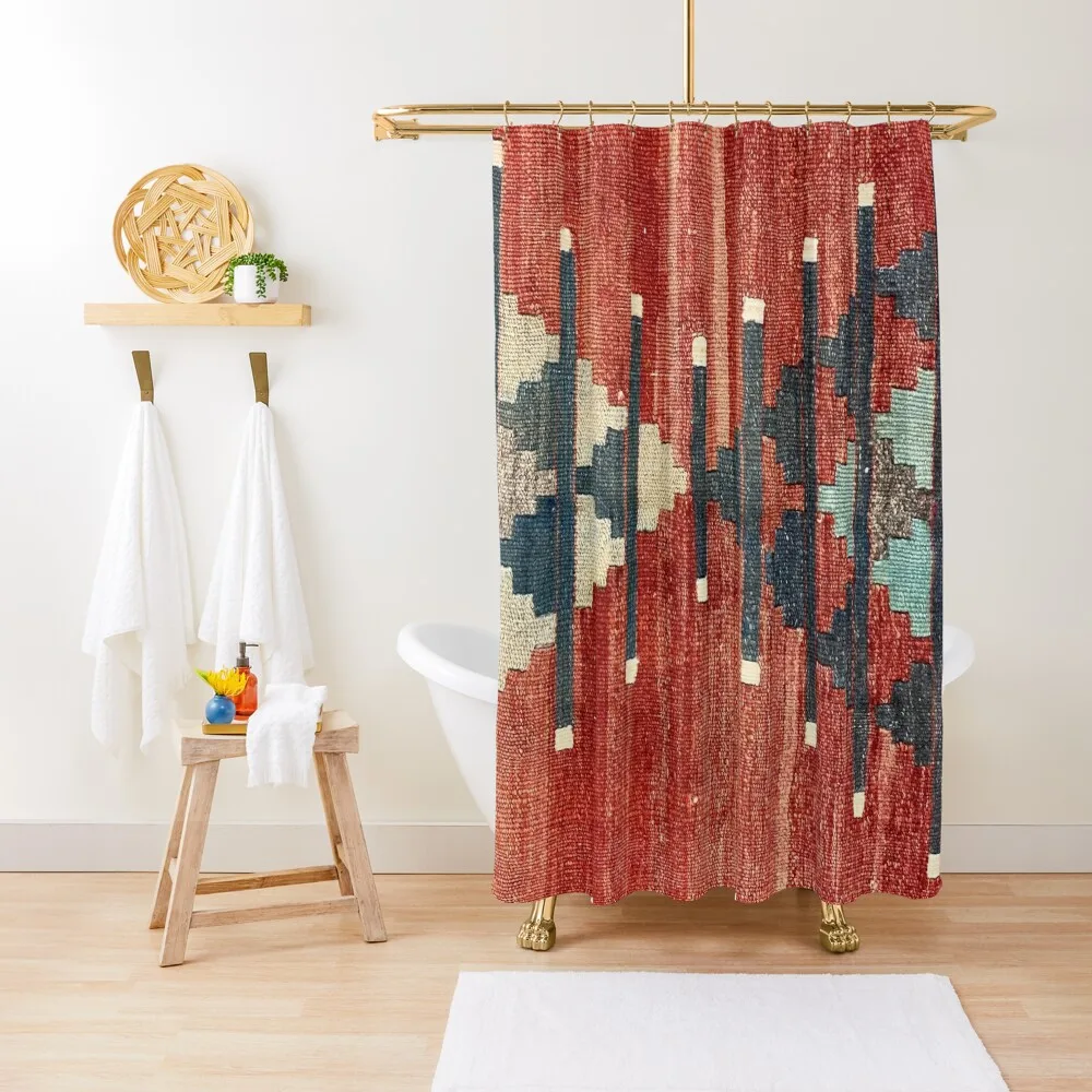 Vintage Kars Decorative Kilim, Navaho Weave, Woven Aztec Textile Shower Curtain Bathroom And Shower Curtain
Vintage Kars Decorative Kilim, Navaho Weave, Woven Aztec Textile Shower Curtain Bathroom And Shower Curtain
