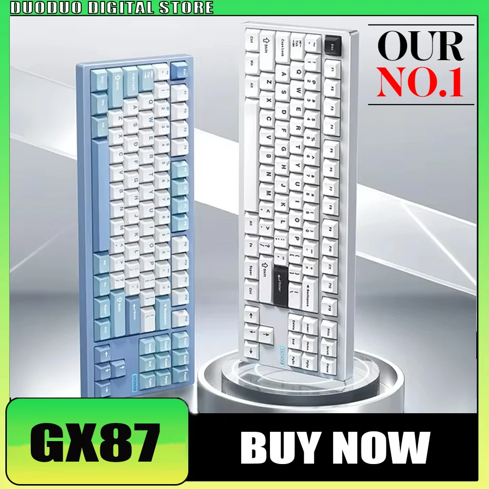 Новая механическая клавиатура MCHOSE GX87 V2, алюминиевый корпус с ЧПУ, 3s, быстросъемное крепление для газа, пружинная структура, настройка Hi-Fi-переключателя
Новая механическая клавиатура MCHOSE GX87 V2, алюминиевый корпус с ЧПУ, 3s, быстросъемное крепление для газа, пружинная структура, настройка Hi-Fi-переключателя