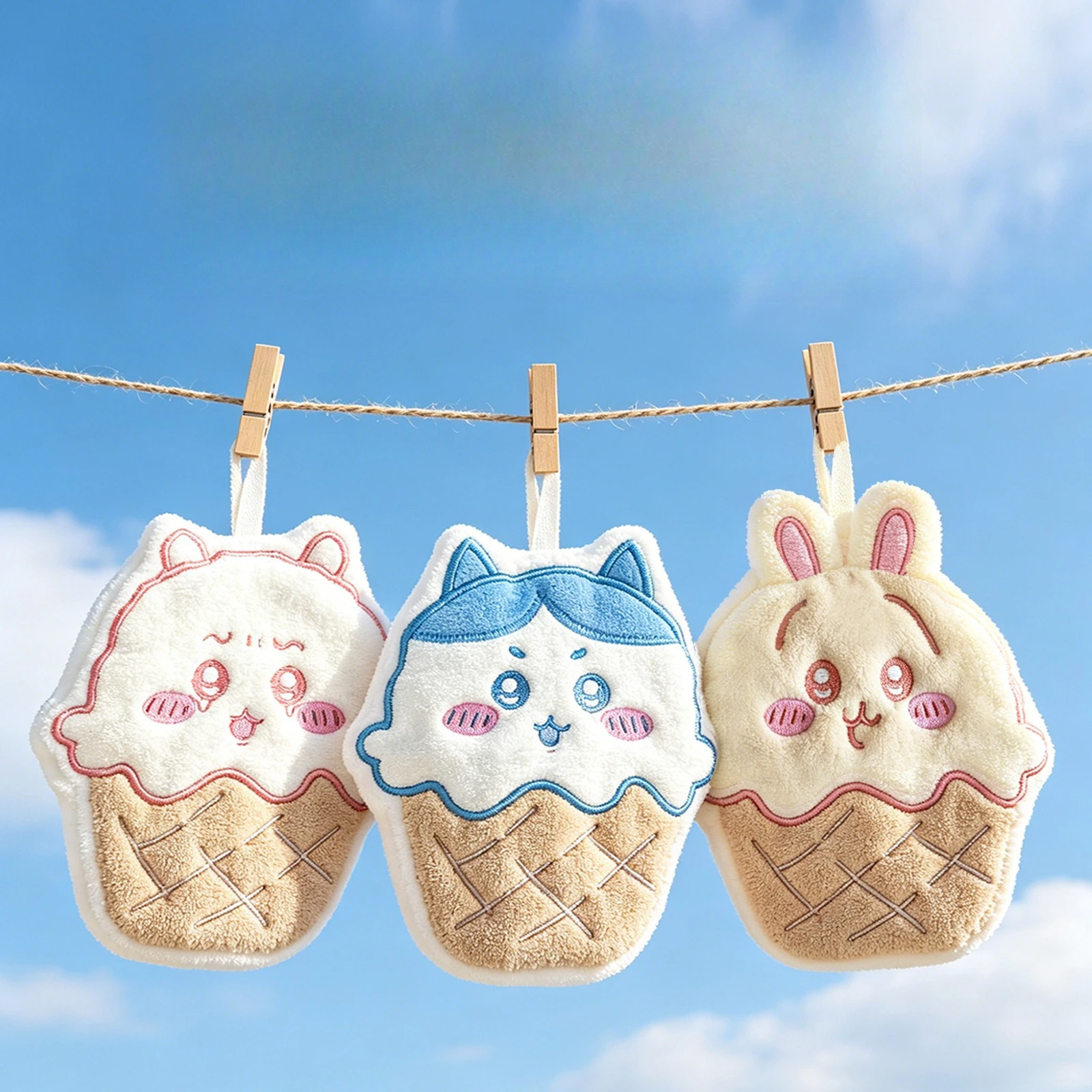 Kawaii Ckw Ice Cream Hand Towel Cute Usagi Hachiware Chii Absorbent Coral Fleece Towel for Kitchen Bathroom Home Decor
Kawaii Ckw Ice Cream Hand Towel Cute Usagi Hachiware Chii Absorbent Coral Fleece Towel for Kitchen Bathroom Home Decor