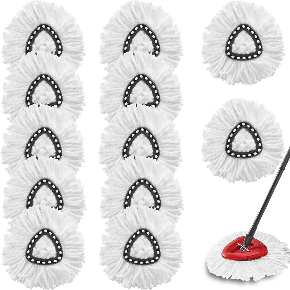 1k Spin Mop Replacements, 100% Microfiber, Compatible with 360 Degree Spin Mop, Easy House Cleaning Floor Mopping, Multi-Pack Va
1k Spin Mop Replacements, 100% Microfiber, Compatible with 360 Degree Spin Mop, Easy House Cleaning Floor Mopping, Multi-Pack Va