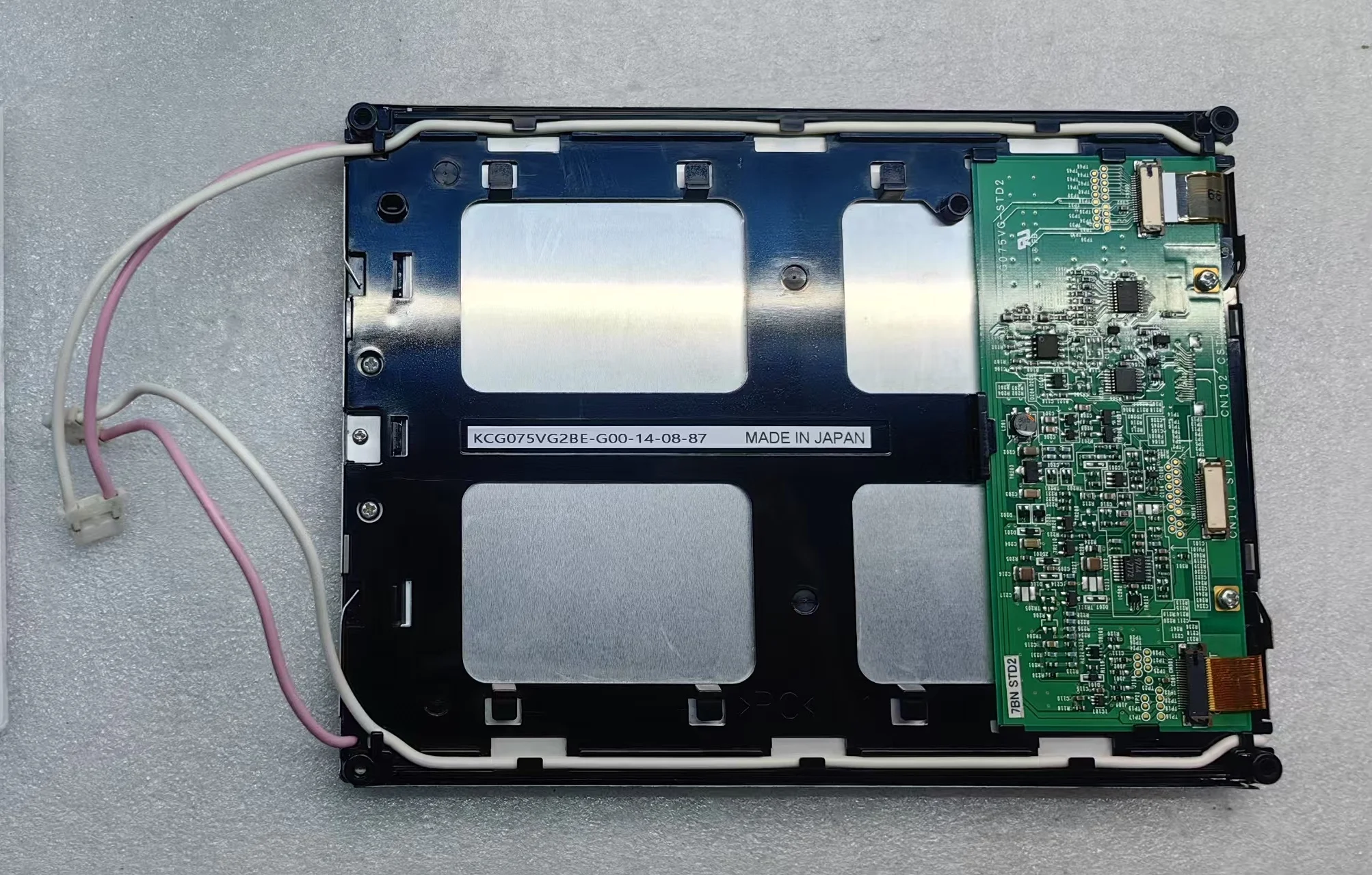 KCG075VG2BE-G00-14-08-87 Original 7.5 inch industrial lcd display screen
KCG075VG2BE-G00-14-08-87 Original 7.5 inch industrial lcd display screen