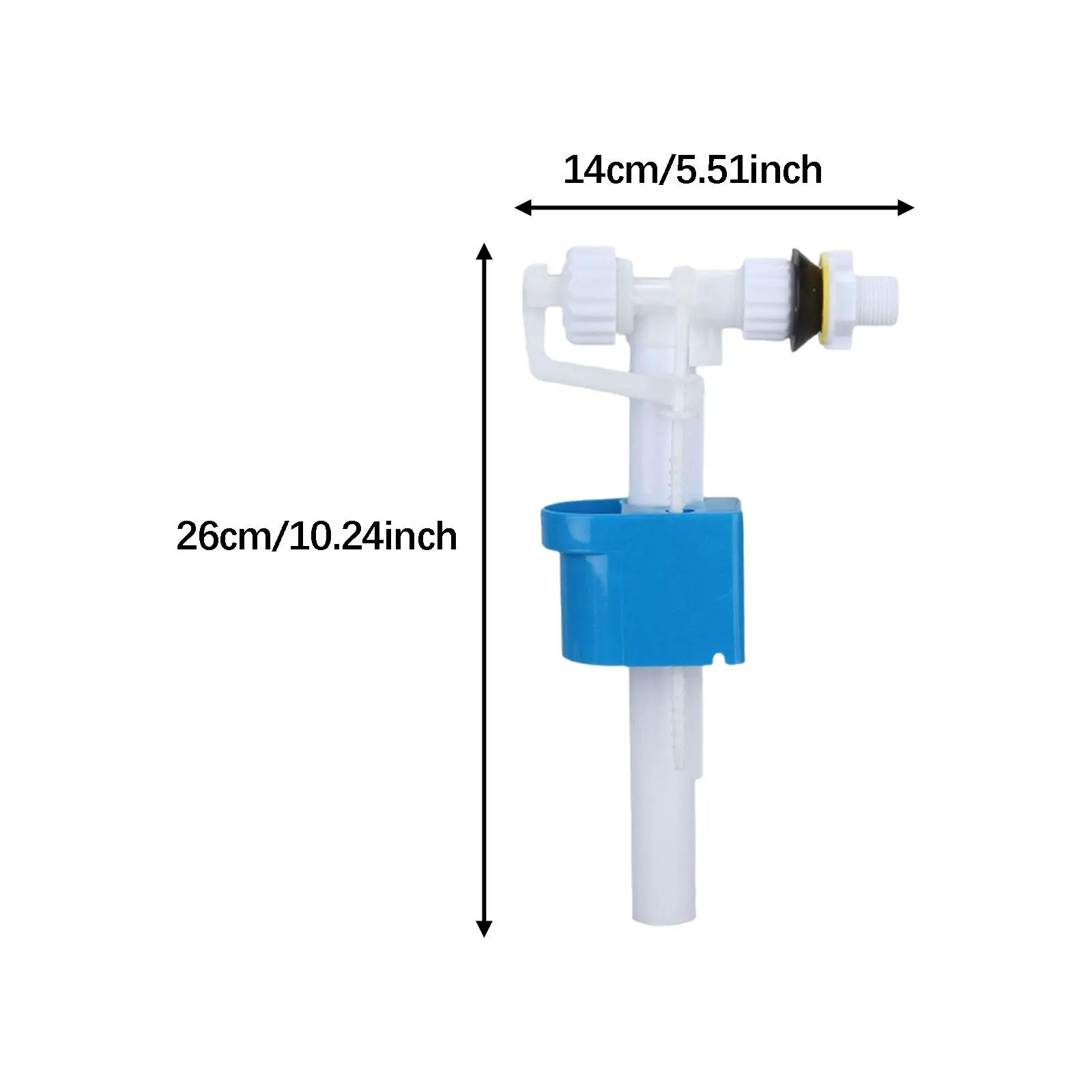 Quick Connect Toilet Fill Valve Universal Side Entry Water Adapter Strong Plastic for Bathroom Tank Replacement
Quick Connect Toilet Fill Valve Universal Side Entry Water Adapter Strong Plastic for Bathroom Tank Replacement