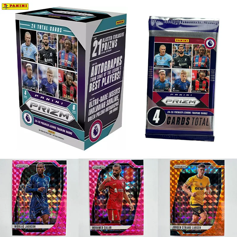 Hot Sale Panini Prizm English Football Cards 24 Pack Blaster Box with Rookie Stars2024-25 EPL Trading Cards Must-Have Bestseller
Hot Sale Panini Prizm English Football Cards 24 Pack Blaster Box with Rookie Stars2024-25 EPL Trading Cards Must-Have Bestseller