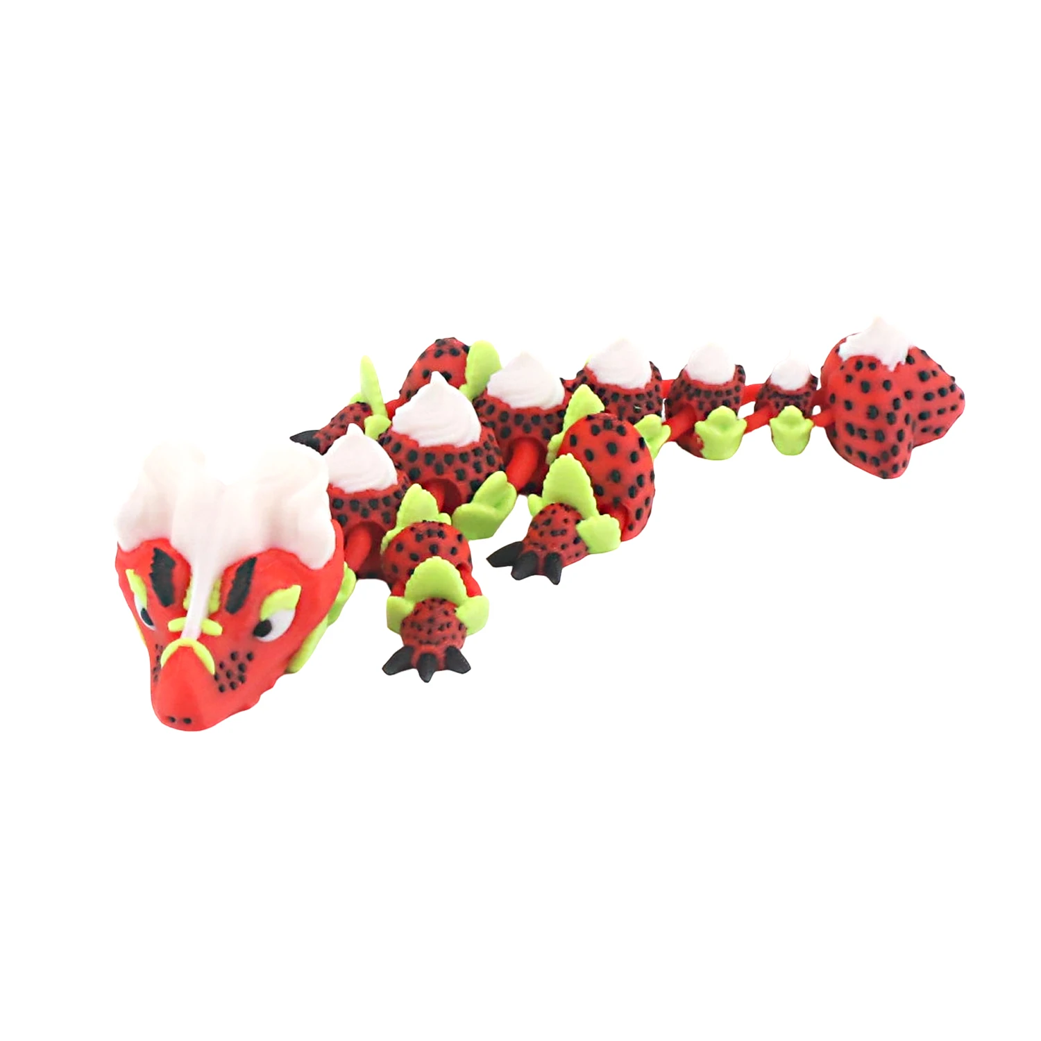 3D Printed Dragon Fruit Dragon With Multiple Joints And Unique And Realistic Shapes For Decorating Rooms Or Scene Arrangements
3D Printed Dragon Fruit Dragon With Multiple Joints And Unique And Realistic Shapes For Decorating Rooms Or Scene Arrangements