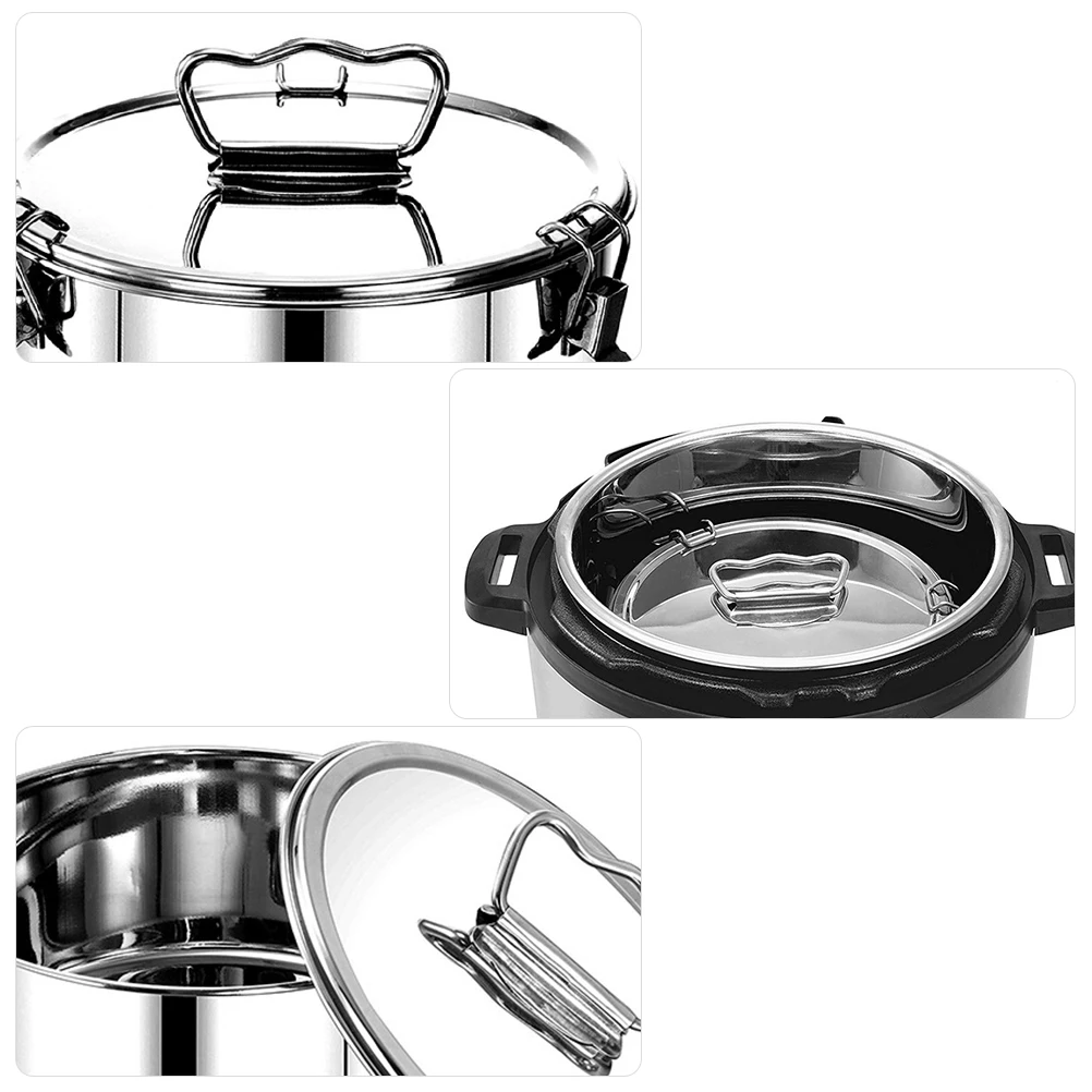 Stainless Steel Steamer Pot Multifunctional Cooking Boiler Silver Steamers For Cooking Food Grade Vegetable Steamer Pot
Stainless Steel Steamer Pot Multifunctional Cooking Boiler Silver Steamers For Cooking Food Grade Vegetable Steamer Pot