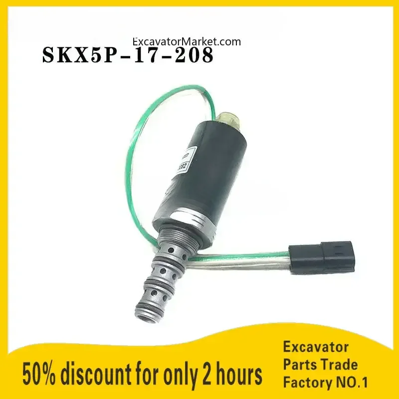 For Hyundai R215-7 R225-7 Kawasaki Hydraulic Pump Solenoid Valve KDRDE5KR-20/40C07-203A-T High Quality Accessories For excavator
For Hyundai R215-7 R225-7 Kawasaki Hydraulic Pump Solenoid Valve KDRDE5KR-20/40C07-203A-T High Quality Accessories For excavator