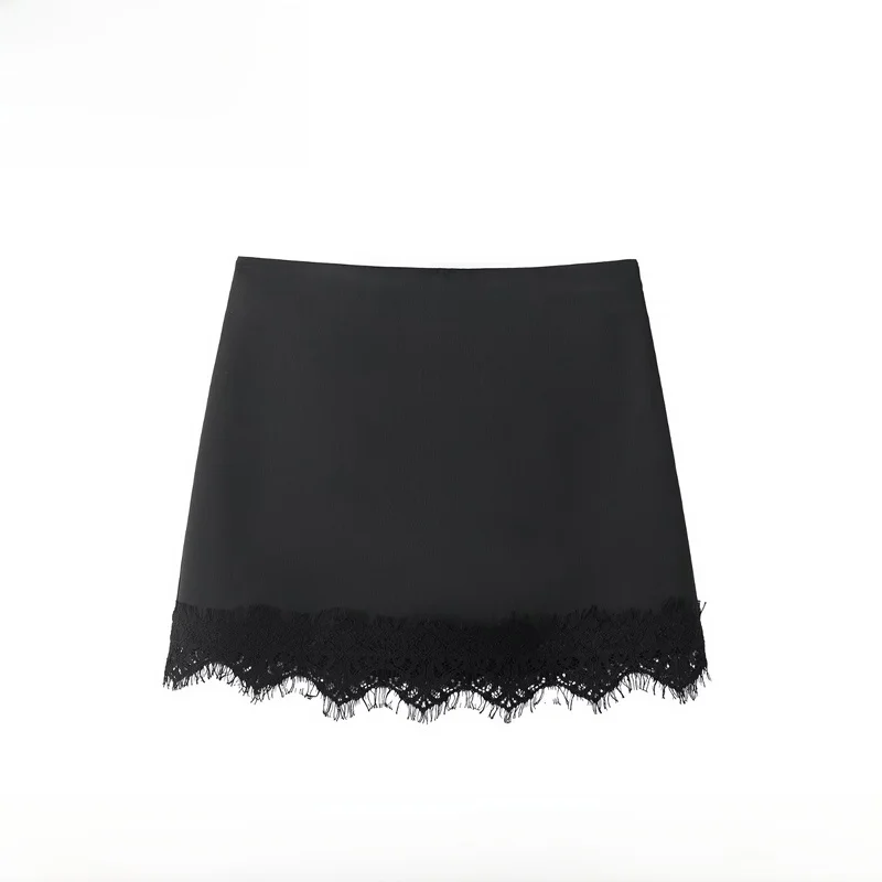 EVEA New Women's Faion Lace Hem Skirt Pants High Waist A-Line Stand Fit Polyester Fiber Casual Autumn Season
EVEA New Women's Faion Lace Hem Skirt Pants High Waist A-Line Stand Fit Polyester Fiber Casual Autumn Season