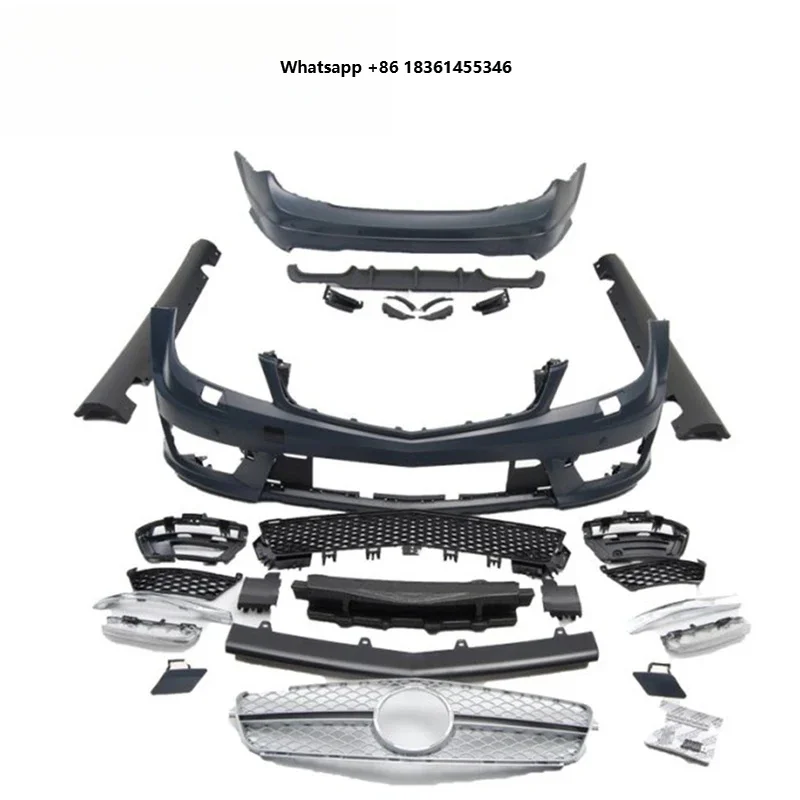 For C200 C260 C180 to W204 C63 Front Bumper Rear Bumper Grille pp Material 11y-13y C-class W204 C63 4D Style Body Kit
For C200 C260 C180 to W204 C63 Front Bumper Rear Bumper Grille pp Material 11y-13y C-class W204 C63 4D Style Body Kit