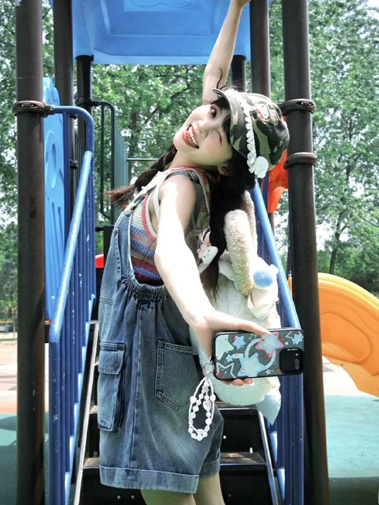 Милый японский джинсовый комбинезон Sweet Milk, женский новый комбинезон маленького размера 2025, летняя молодежная рабочая одежда, комбинезон orts
Милый японский джинсовый комбинезон Sweet Milk, женский новый комбинезон маленького размера 2025, летняя молодежная рабочая одежда, комбинезон orts