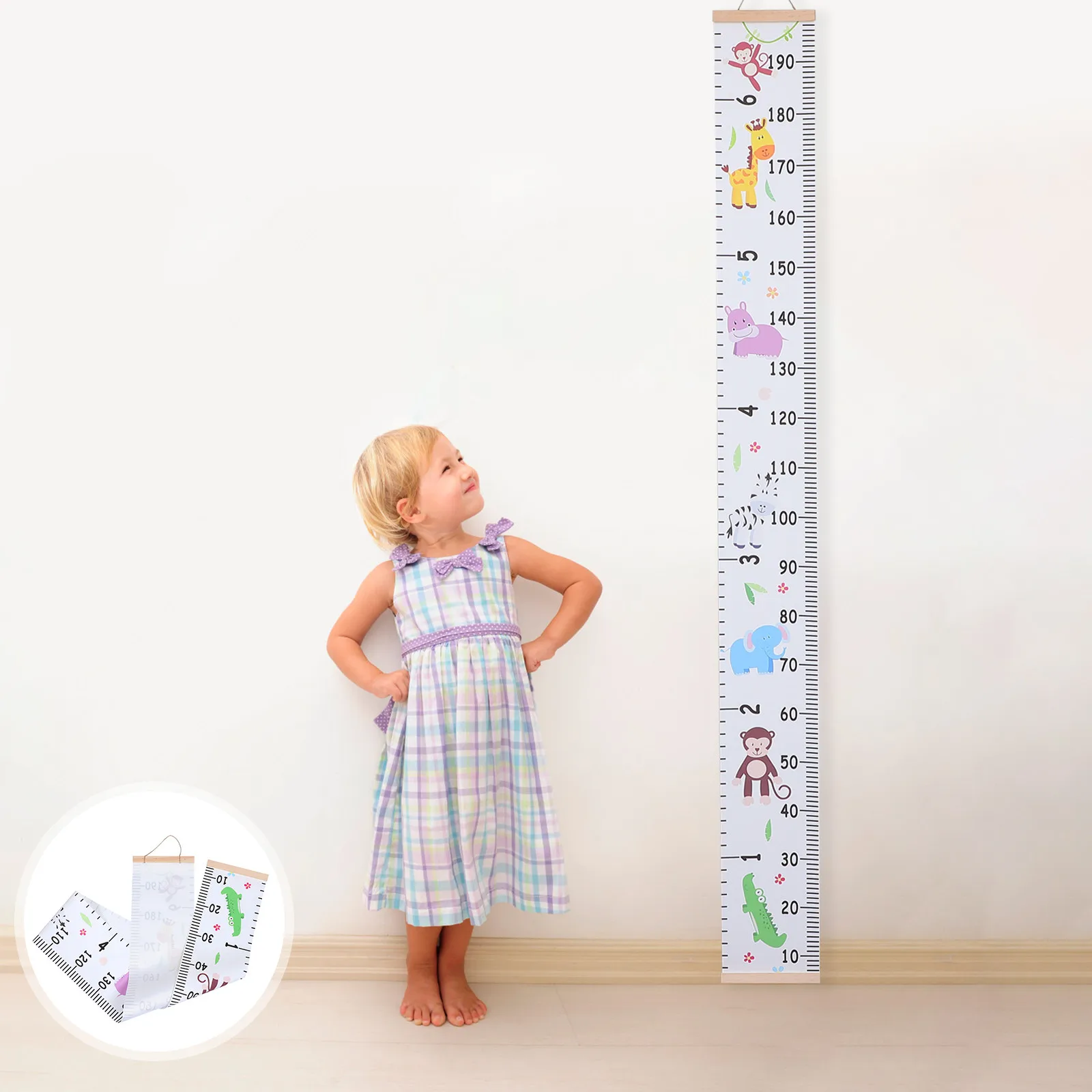 Cartoon Height Ruler Removable Baby Growth Chart Kids Sticker Canvas Wall Hanging Measurement Nursery Decor Child Tracker
Cartoon Height Ruler Removable Baby Growth Chart Kids Sticker Canvas Wall Hanging Measurement Nursery Decor Child Tracker