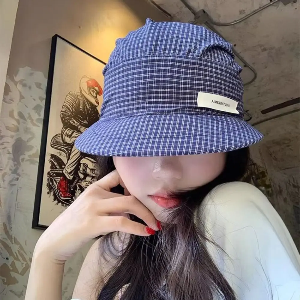 Simple Rural Style Headscarf Baseball Hat Plaid Lace Sunscreen Headscarf Hat Sun Cap Scarf Peaked Cap Strappy Bandana Cap Daily
Simple Rural Style Headscarf Baseball Hat Plaid Lace Sunscreen Headscarf Hat Sun Cap Scarf Peaked Cap Strappy Bandana Cap Daily