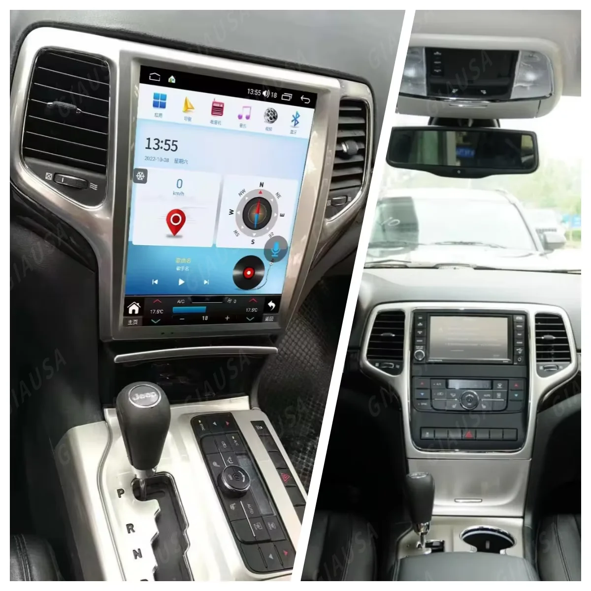 For JEEP Grand Cherokee 2008 2009 - 2013 Touch Screen Android 13 Multimedia Player Car GPS Audio Radio Stereo WIFI BT Head Unit
For JEEP Grand Cherokee 2008 2009 - 2013 Touch Screen Android 13 Multimedia Player Car GPS Audio Radio Stereo WIFI BT Head Unit