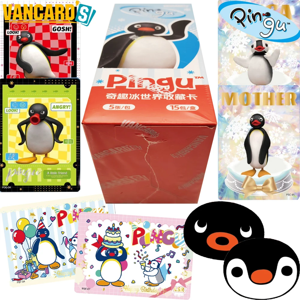 Genuine VANCARD'S Pingu Animation Fun Lovely Penguin Paradise Ice and Snow Gathering Collection Cards Surprise Healing Toy Gift
Genuine VANCARD'S Pingu Animation Fun Lovely Penguin Paradise Ice and Snow Gathering Collection Cards Surprise Healing Toy Gift