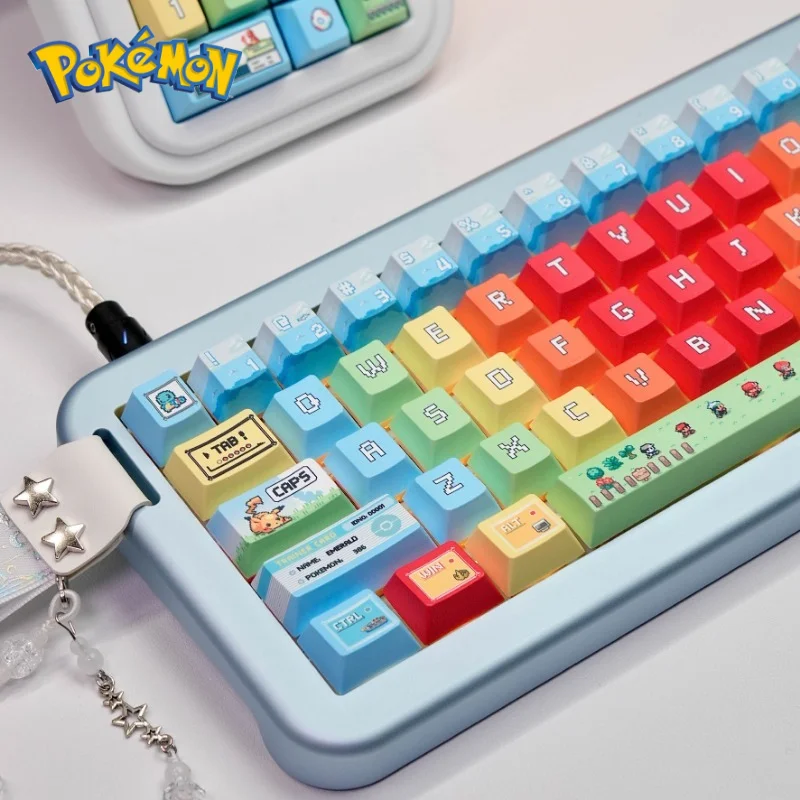 Cartoon Anime Pokemon Keycaps Complete Set Original factory height, suitable for mechanical keyboard magnetic cross keys
Cartoon Anime Pokemon Keycaps Complete Set Original factory height, suitable for mechanical keyboard magnetic cross keys