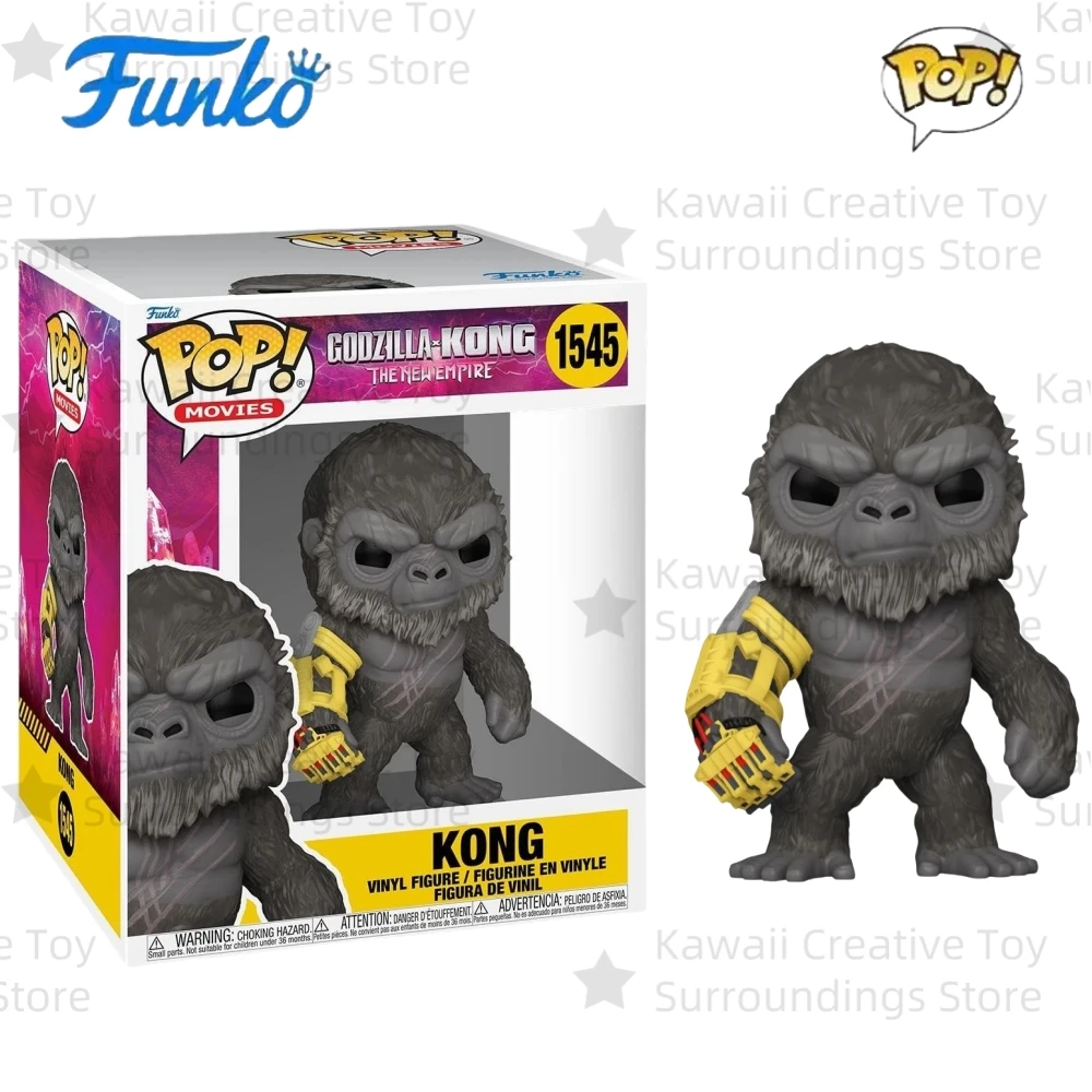 Funko POP! Godzilla-Kong Figures The Empire King Kong #1545 Vinyl Figure 6inch Large Size Collectible Limited Edition Toy Gift
Funko POP! Godzilla-Kong Figures The Empire King Kong #1545 Vinyl Figure 6inch Large Size Collectible Limited Edition Toy Gift
