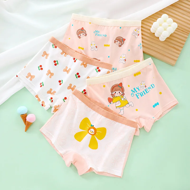 Baby Soft Cotton Underwear Little Girls Pink Girl Briefs Toddler Cartoon Undies Children Flower Panties(Pack of 4)
Baby Soft Cotton Underwear Little Girls Pink Girl Briefs Toddler Cartoon Undies Children Flower Panties(Pack of 4)