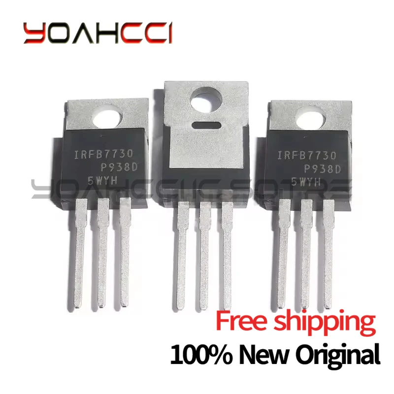 10 шт./Лот Новый оригинальный импорт IRFB7730PBF IRFB7730 MOSFET 75V 195A TO-220 Бесплатная доставка
10 шт./Лот Новый оригинальный импорт IRFB7730PBF IRFB7730 MOSFET 75V 195A TO-220 Бесплатная доставка