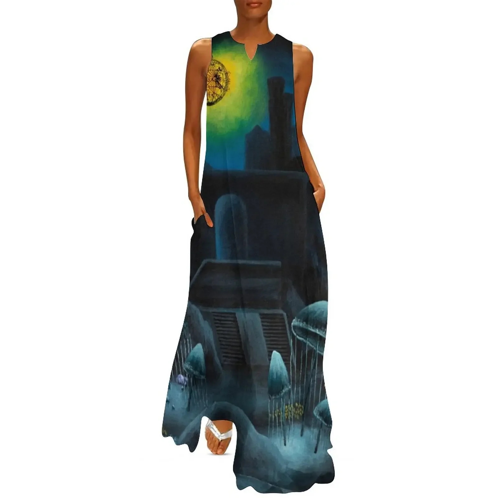 Blackreach Long Dress Women's summer suit long dress women summer woman dress elegant
Blackreach Long Dress Women's summer suit long dress women summer woman dress elegant