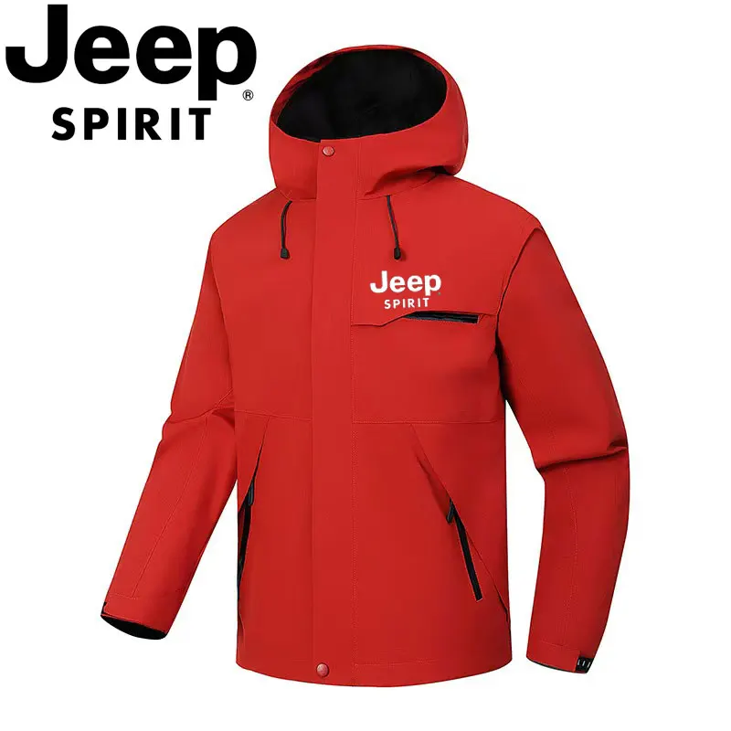 Jeep brand 2026 Windbreaker for men and women spring and autumn, thin casual jacket, waterproof and windproof, detachable sports
Jeep brand 2026 Windbreaker for men and women spring and autumn, thin casual jacket, waterproof and windproof, detachable sports
