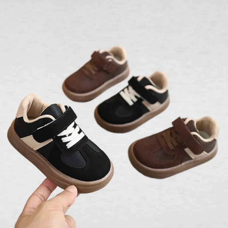 Kids black board shoes 2026 Spring Autumn new soft soled girls baby walking shoes boys' non slip casual sports shoes 21-30
Kids black board shoes 2026 Spring Autumn new soft soled girls baby walking shoes boys' non slip casual sports shoes 21-30