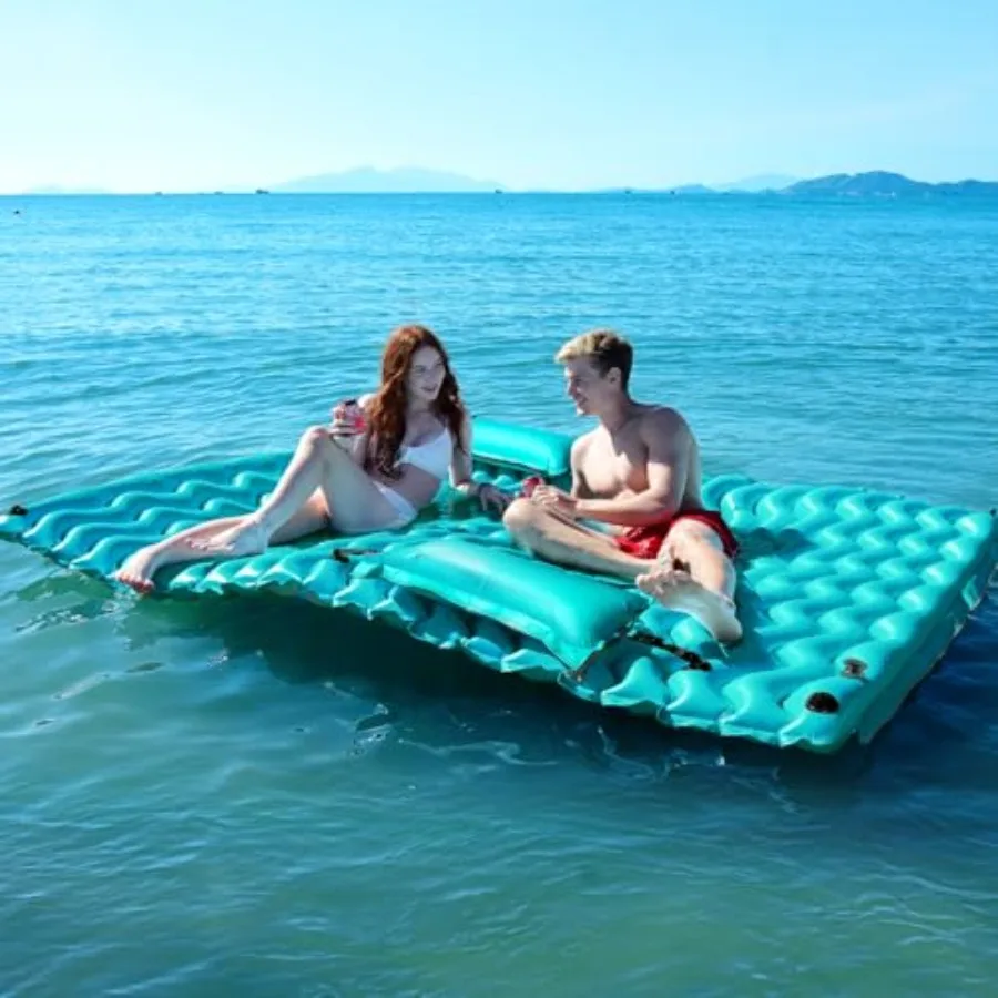 2025 Upgrade Giant Inflatable Floating Mat-Pool Float Lake Floats for Adults with Pool Hammock Pool Mats for Floating Swimming
2025 Upgrade Giant Inflatable Floating Mat-Pool Float Lake Floats for Adults with Pool Hammock Pool Mats for Floating Swimming