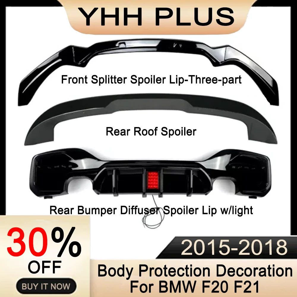 Car Body Kit Front Splitter Spoiler Lip Rear Bumper Diffuser Spoiler Lip Rear Roof Spoiler For BMW F20 F21 15-18 Accessory HOT
Car Body Kit Front Splitter Spoiler Lip Rear Bumper Diffuser Spoiler Lip Rear Roof Spoiler For BMW F20 F21 15-18 Accessory HOT