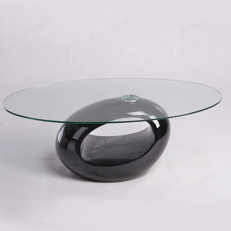 Modern Luxury Minimalist Designer Oval Tempered Glass Coffee Table Creative Large Hole Small Space Home Café Furniture
Modern Luxury Minimalist Designer Oval Tempered Glass Coffee Table Creative Large Hole Small Space Home Café Furniture