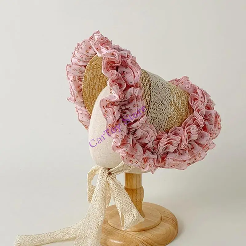 634F Lace Flower Pattern French Hat Girl Hat Sun Caps Children Flat Top Hat for Kid Girl 2-10 Year
634F Lace Flower Pattern French Hat Girl Hat Sun Caps Children Flat Top Hat for Kid Girl 2-10 Year
