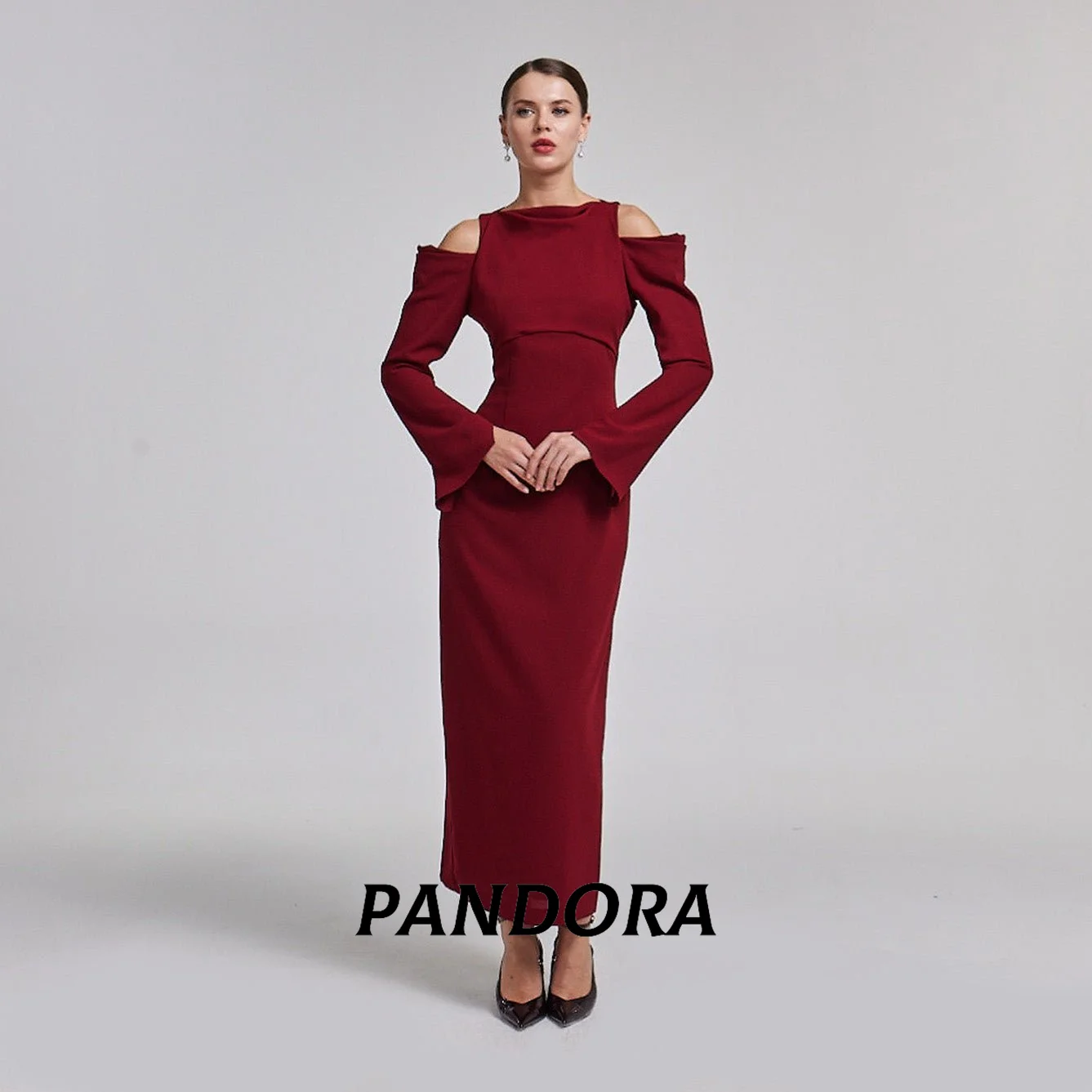 Pan Customized O Neck Formal Evening Dress Long Sleeve Prom Dress Dubai Wedding Party Dress فساتين سهرة
Pan Customized O Neck Formal Evening Dress Long Sleeve Prom Dress Dubai Wedding Party Dress فساتين سهرة