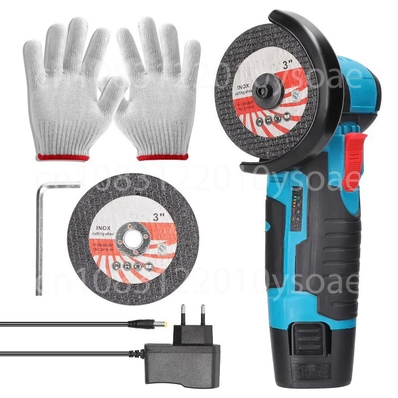 12V Brush Type Rechargeable Lithium Battery Electric Mini Angle Grinder for Polishing and Cutting
12V Brush Type Rechargeable Lithium Battery Electric Mini Angle Grinder for Polishing and Cutting