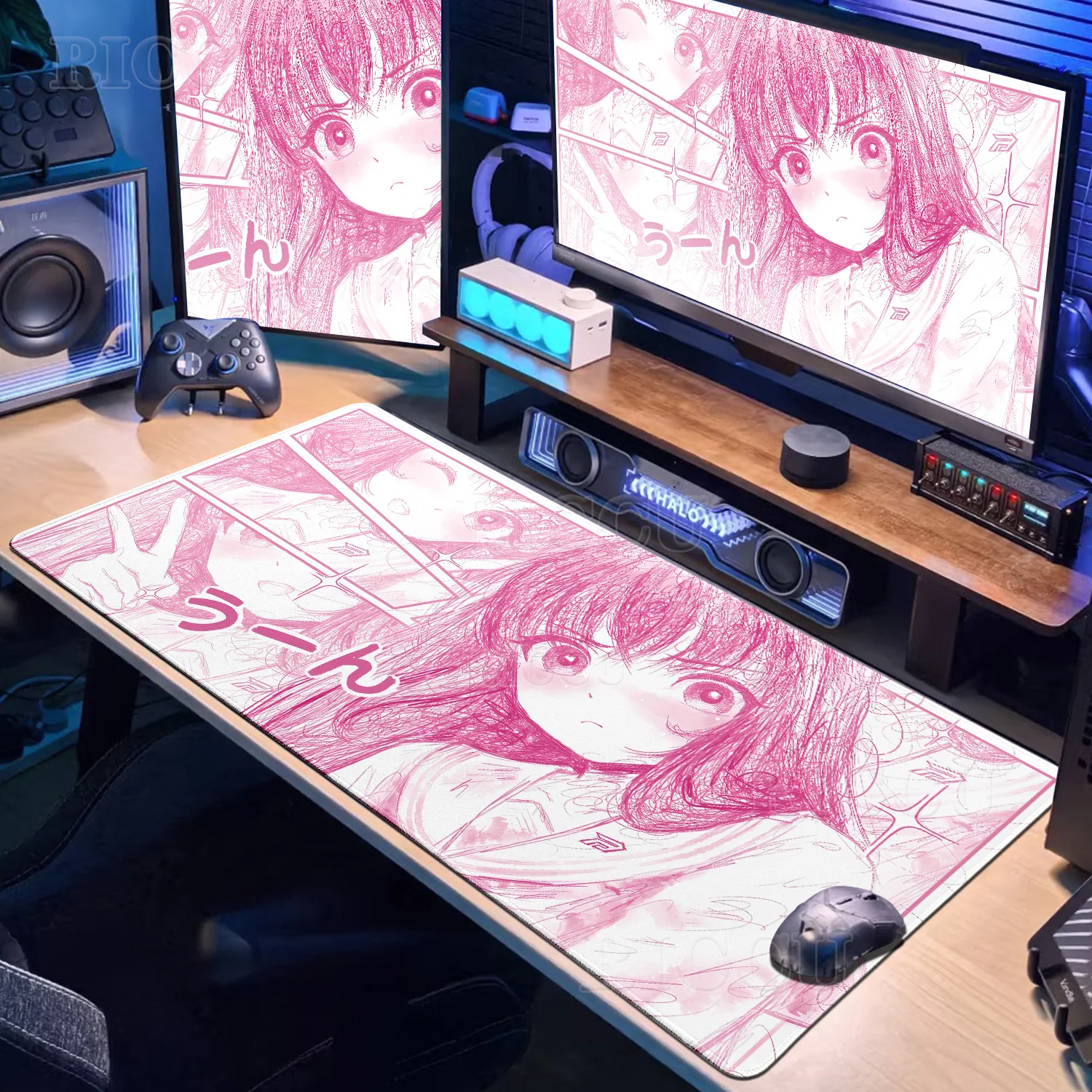 Large Pretty Thread Draft Girl Mouse Pad Pink XXL Anime Non-slip Laptop Accessories PC Gaming Office Keyboard Extended Desk Mats
Large Pretty Thread Draft Girl Mouse Pad Pink XXL Anime Non-slip Laptop Accessories PC Gaming Office Keyboard Extended Desk Mats