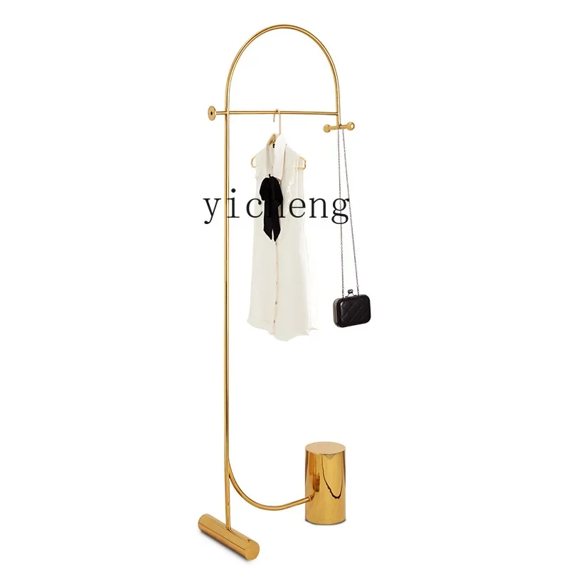 ZC stainless steel coat rack floor creative bedroom ins simple modern light luxury hanger
ZC stainless steel coat rack floor creative bedroom ins simple modern light luxury hanger
