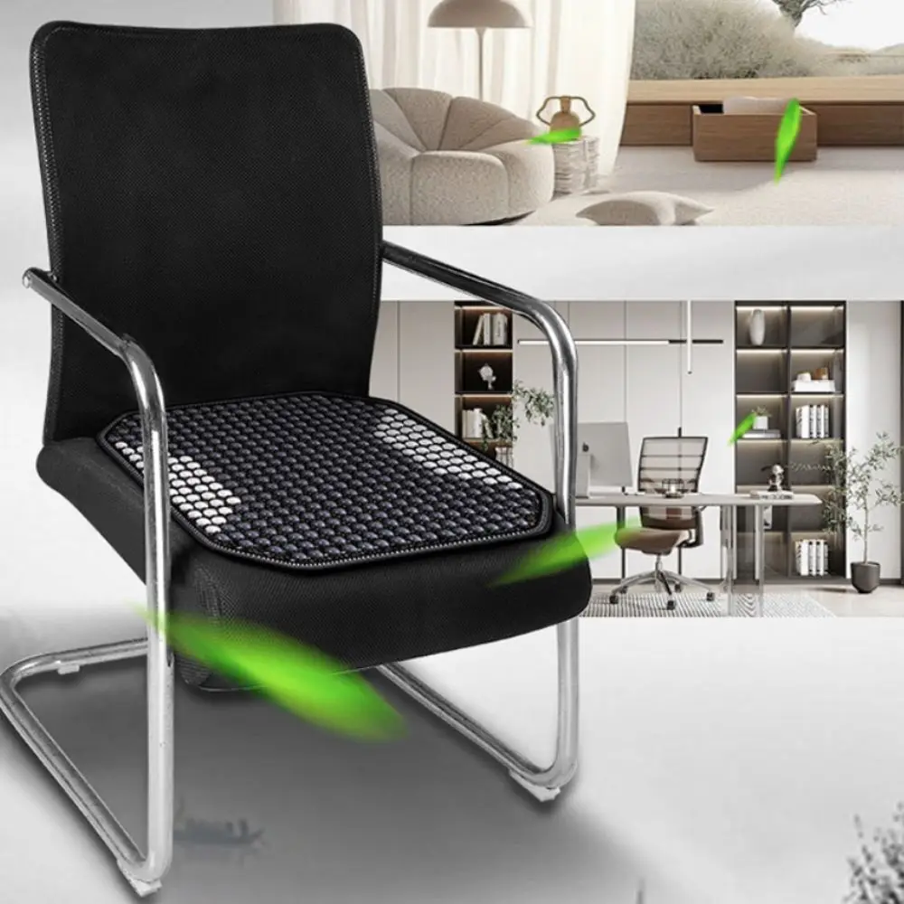 Breathable Summer Wooden Beads Seat Cushion Ventilated Non-slip Base Cooling Chair Cushion Square Wear-resistant Car Seat Pad
Breathable Summer Wooden Beads Seat Cushion Ventilated Non-slip Base Cooling Chair Cushion Square Wear-resistant Car Seat Pad