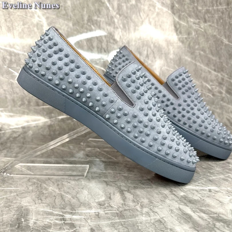 Denim Rivet Decor Loafers Round Toe Solid Slip on Comfortable Shoes Spring Casual Stylish Men Shoes Size 39-46 Zapatillas Mujer
Denim Rivet Decor Loafers Round Toe Solid Slip on Comfortable Shoes Spring Casual Stylish Men Shoes Size 39-46 Zapatillas Mujer