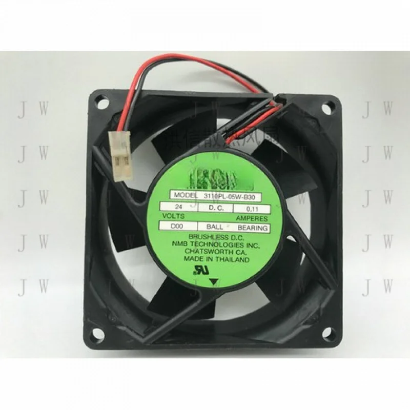 DDZ FOR NMB Fan 3110PL-05W-B30 DC 24V 0.11A inverter cooling fan 8025 8CM 2 Pin
DDZ FOR NMB Fan 3110PL-05W-B30 DC 24V 0.11A inverter cooling fan 8025 8CM 2 Pin