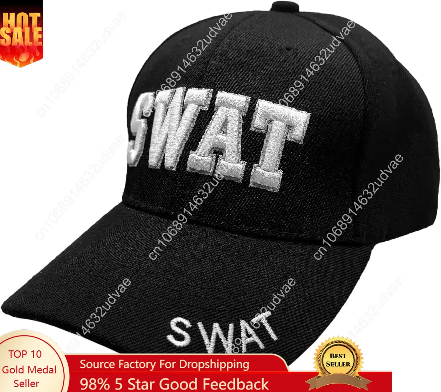 Law Enforcement Baseball Cap & Metal Handcuffs for Costumes, Parties, Events
Law Enforcement Baseball Cap & Metal Handcuffs for Costumes, Parties, Events