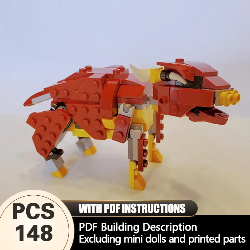 Creators Animal Series Model MOC Building Bricks Mythical Bull Modular Technology Gifts Holiday Assemble Children Toys Suit
Creators Animal Series Model MOC Building Bricks Mythical Bull Modular Technology Gifts Holiday Assemble Children Toys Suit