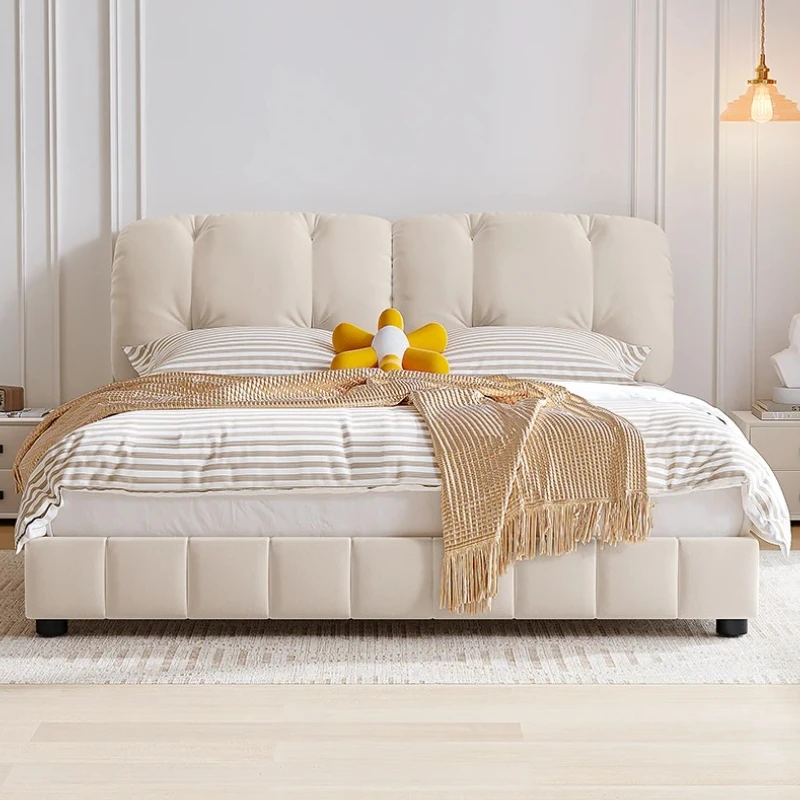 Designer Princess Double Bed Bedroom Frame Europen Modern Luxury Double Bed Full Size Headboards Lozko Sypialniane Furniture
Designer Princess Double Bed Bedroom Frame Europen Modern Luxury Double Bed Full Size Headboards Lozko Sypialniane Furniture