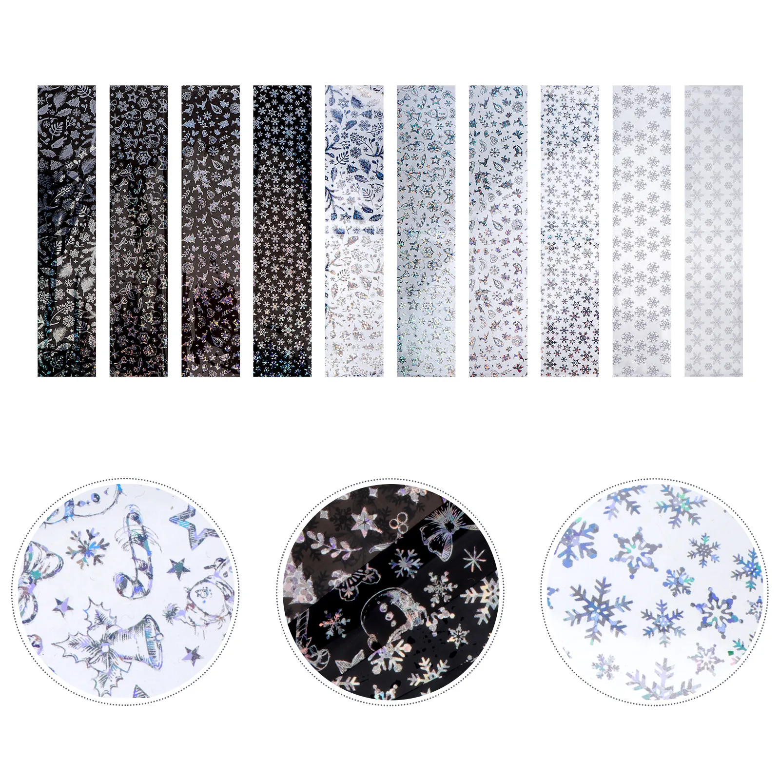 Snowflake Nail Stickers Gold Stamping Christmas Decals Manicure DIY Art Paste Gifts Quality Materials Durable Colors
Snowflake Nail Stickers Gold Stamping Christmas Decals Manicure DIY Art Paste Gifts Quality Materials Durable Colors