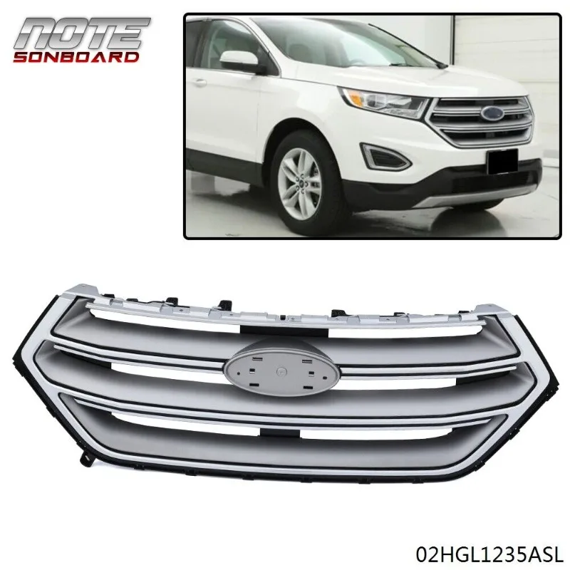 NEW FIT FOR 2015 2016 2017 2018 FORD EDGE FRONT UPPER BUMPER GRILL GRILLE CHROME United States
NEW FIT FOR 2015 2016 2017 2018 FORD EDGE FRONT UPPER BUMPER GRILL GRILLE CHROME United States